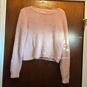 Abercrombie Kids Soft Pink Crew Neck Sweater